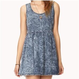 Forever 21 Acid Wash Dress